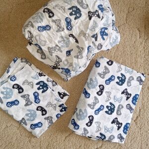 Game Controller Pattern Bedding Sheets